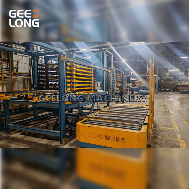 Automatic Film Faced Plywood Laminating Hot Press Line