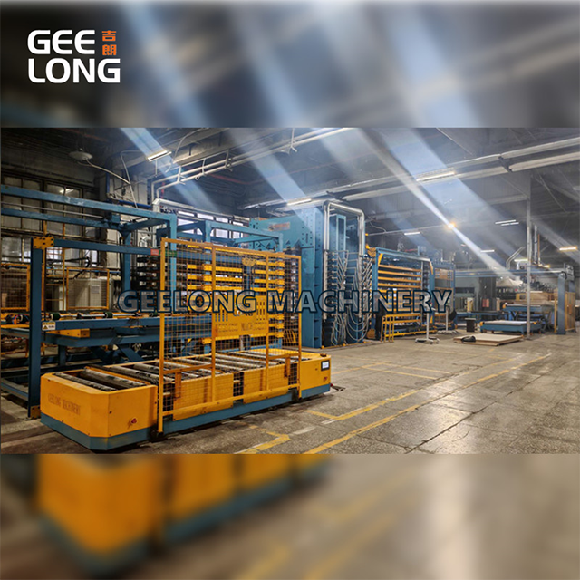 Automatic Film Faced Plywood Laminating Hot Press Line