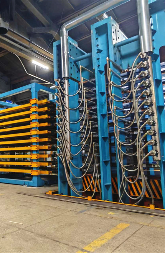 High pressure multi-opening plywood hot press machine for veneer laminating