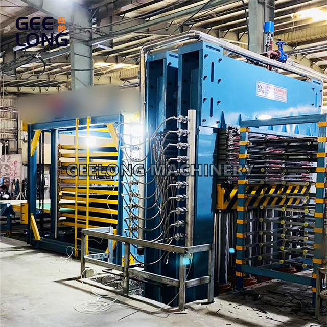 Double Frame Heavy Duty Film Faced Plywood Hot Press Machine