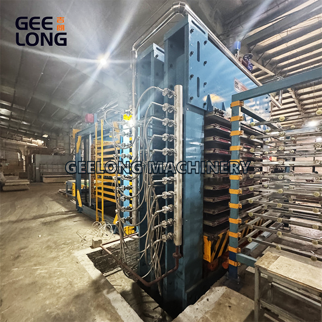 Double Frame Heavy Duty Film Faced Plywood Hot Press Machine