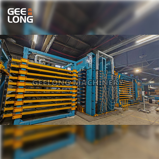 Automatic Film Faced Plywood Laminating Hot Press Line