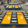 Hydraulic Lifting Table With Powered Roller Conveyor