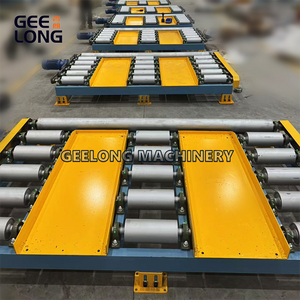 Hydraulic Lifting Table With Powered Roller Conveyor
