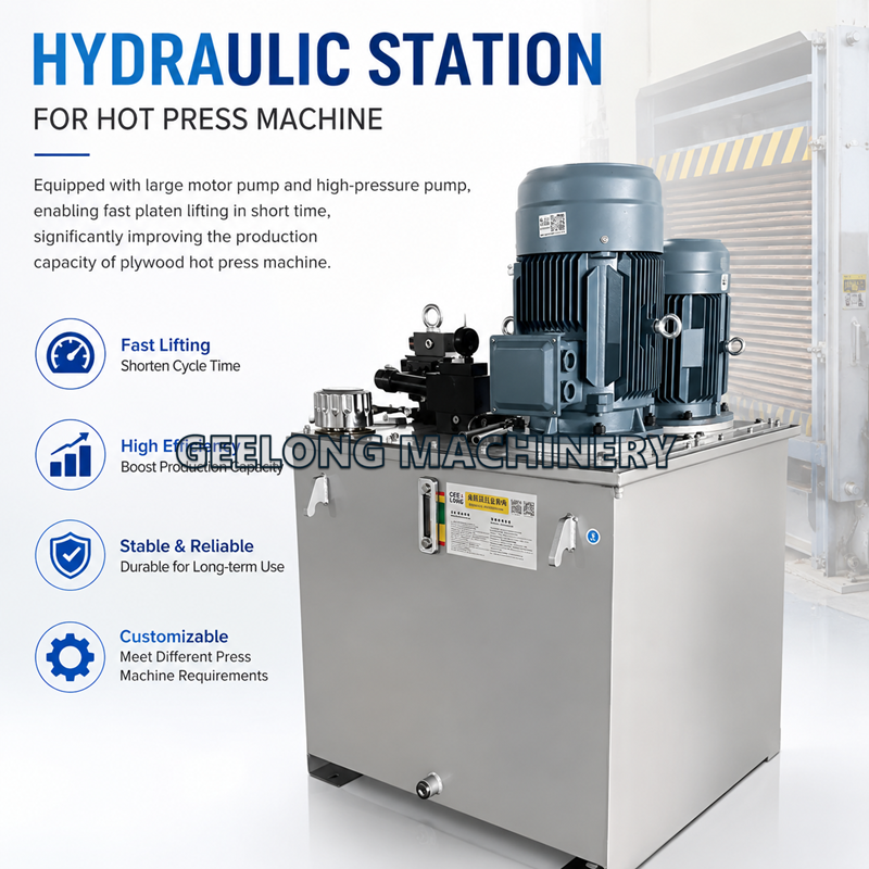 geelong-plywood-hot-press-machine-hydraulic-station