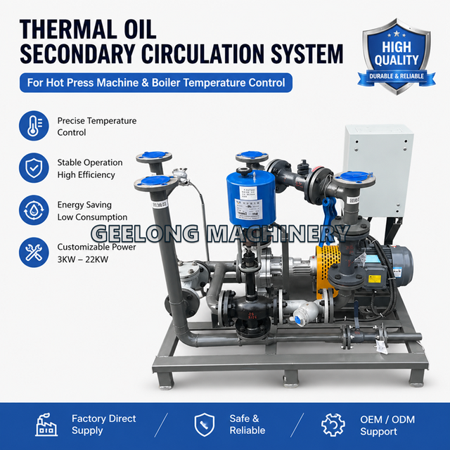 Thermal Oil Secondary Circulation Pump System